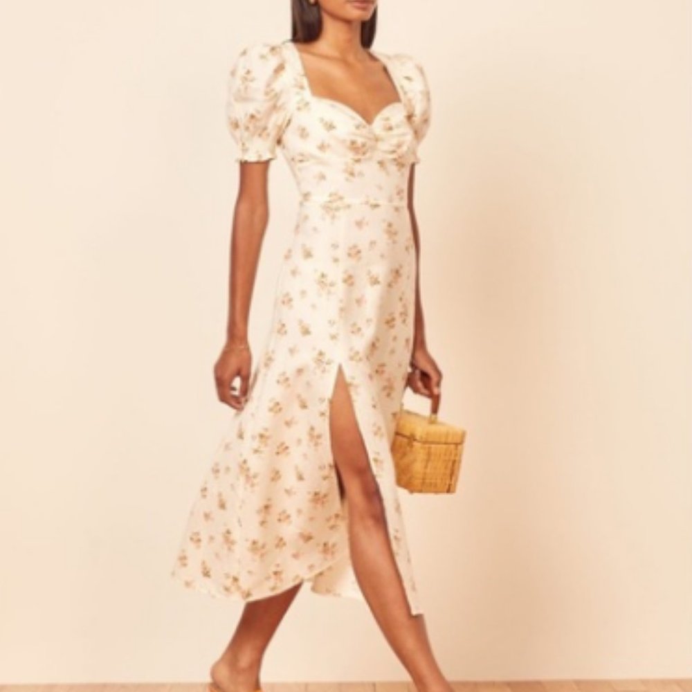 Reformation Windsor Dress in Mildred Size 2 - Picture 1 of 5